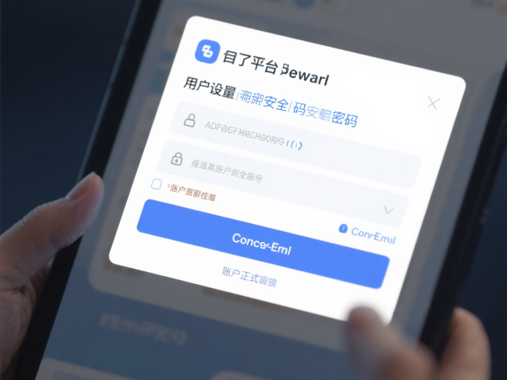 此外，平台通常会要求用户设置一个安全的密码，建议结