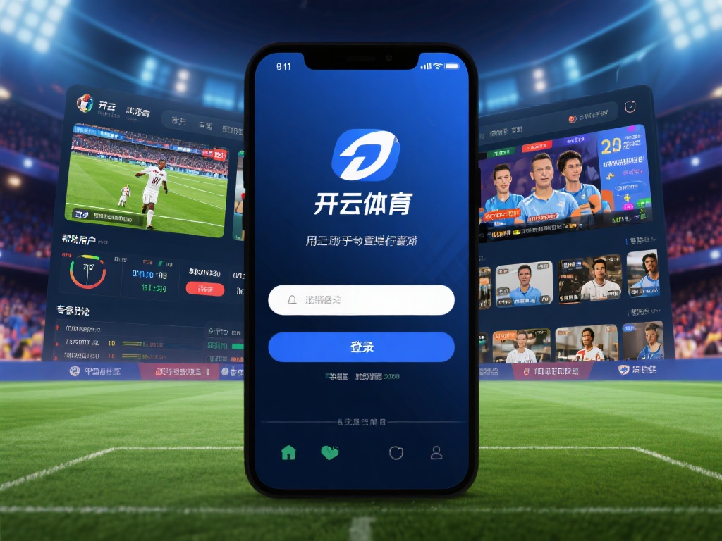 成功登录后，用户将进入一个充满活力的体育世界。开云
